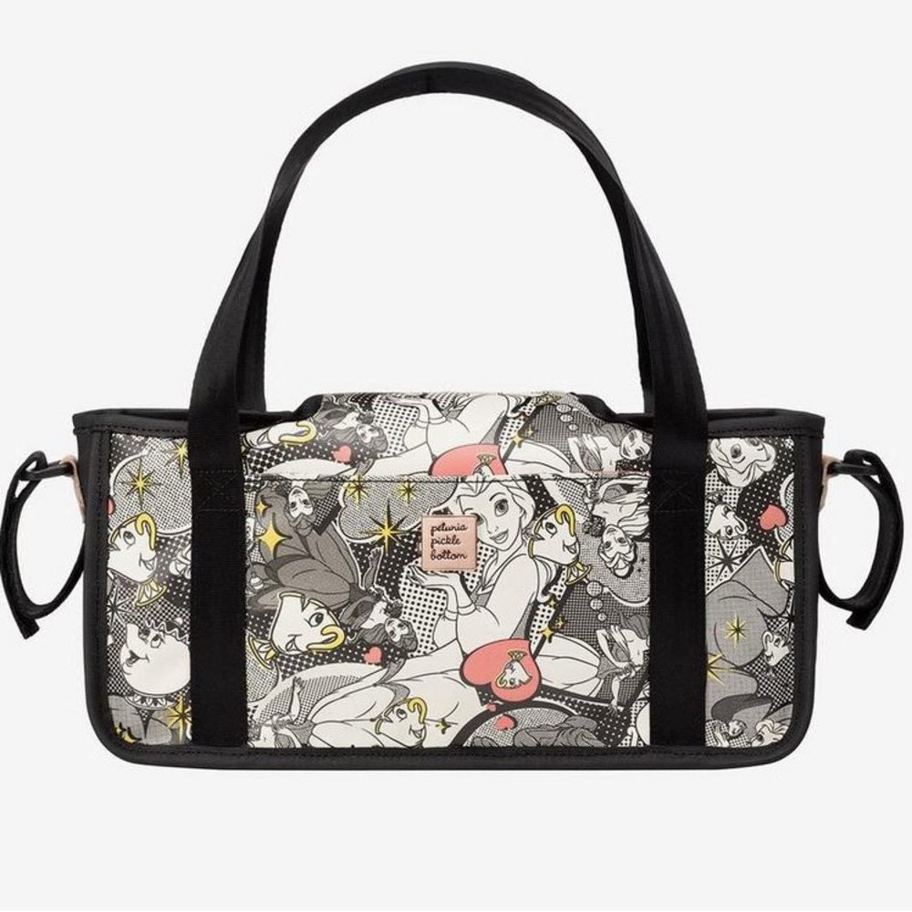 Petunia Pickle Bottom Disney Beauty And The Beast Pop Art Belle Stroller Caddy